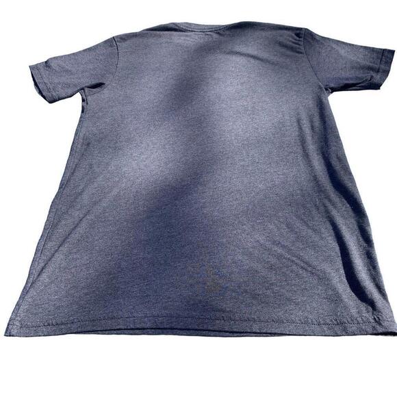 Womens T Shirt Funny Sayings Size M Gray Your Crazy Is Showing Short Sleeve Tee‍ - Picture 2 of 6